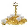 Gold (6 Cups+Tray)